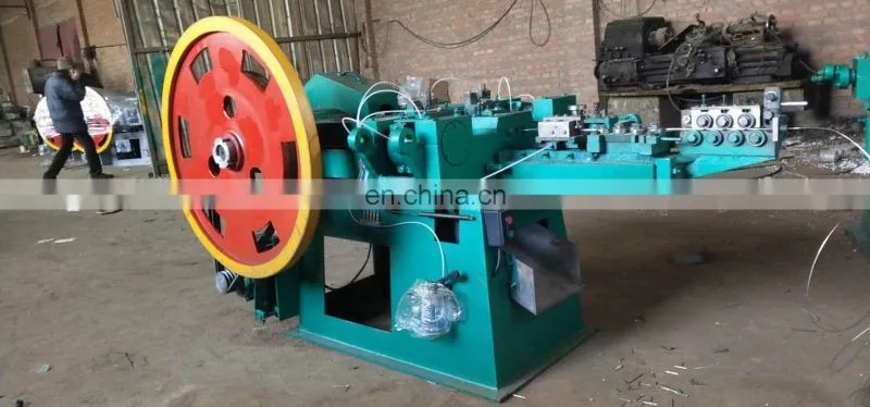 Roofing nail/common nail/small nail making machine with best price