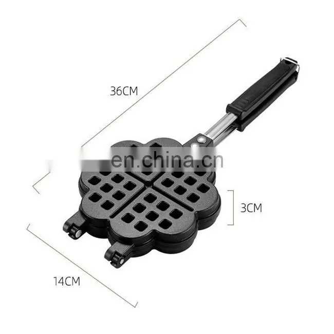 Aluminum Round Griddle Cake Waffle Maker Pan