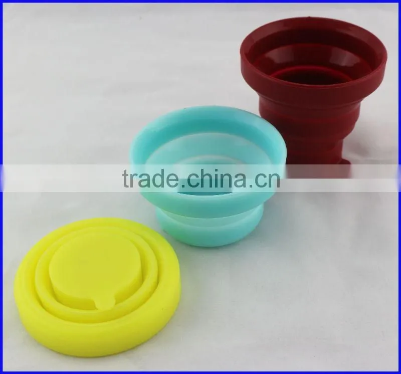 Eco-friend and reusable collapsible drinking cups