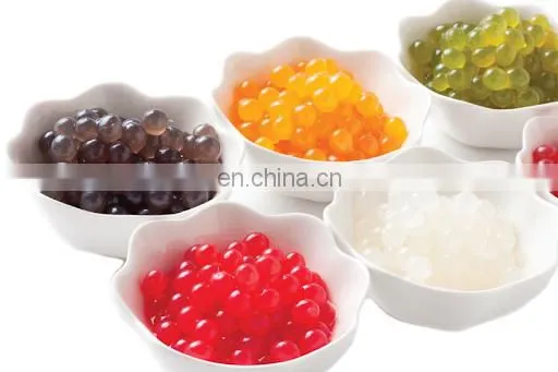 Factory automatic agar jelly ball popping boba making machine