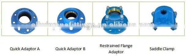 DI Pipe Fittings For PVC Pipes