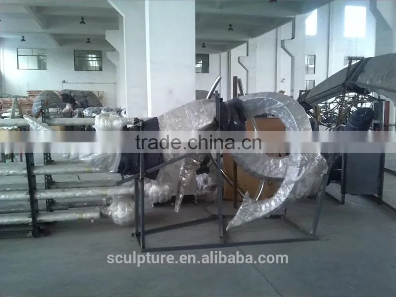 Modern Large Garden Arts Stainless steel Sculpture for Outdoor decoration