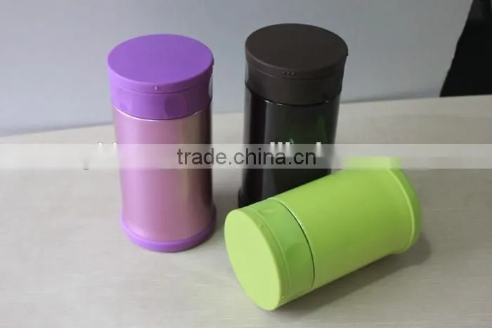 EU/LFGB 500ml/750ml double wall stainless steel insulated food thermos