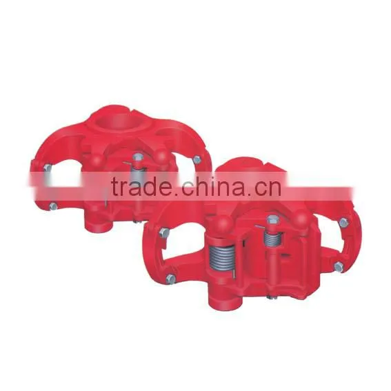 API 8A/8C Oilfield DDZ center latch type elevators with 18 degree taper shoulder for drill pipe and drill tools