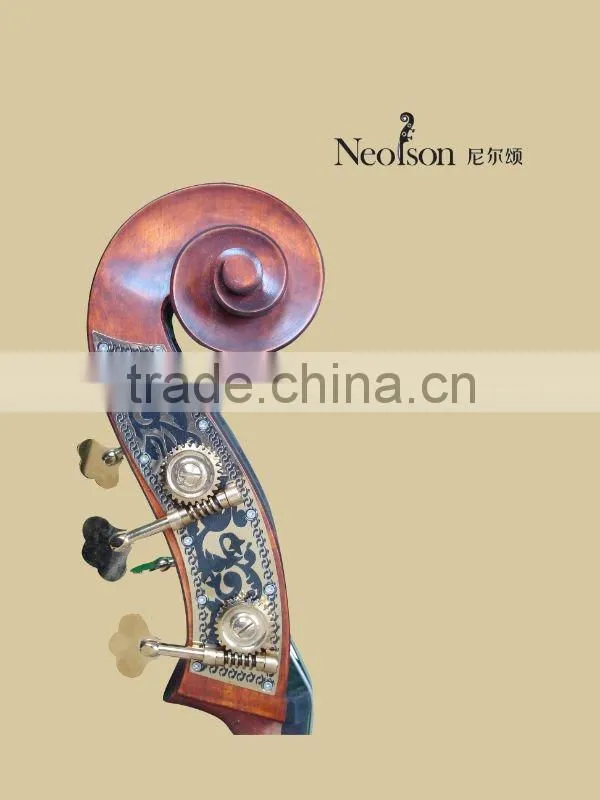student hybrid violin double bass solid top