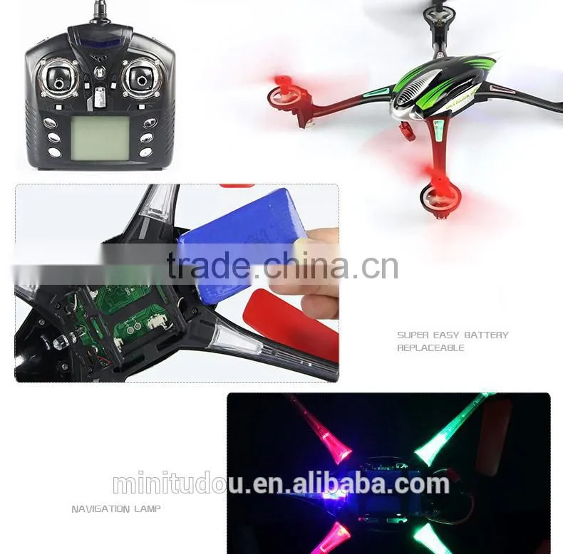 New Product WL V636 2.4G 4CH R/C 4-Axis Quadcopter With Light rc quad copter