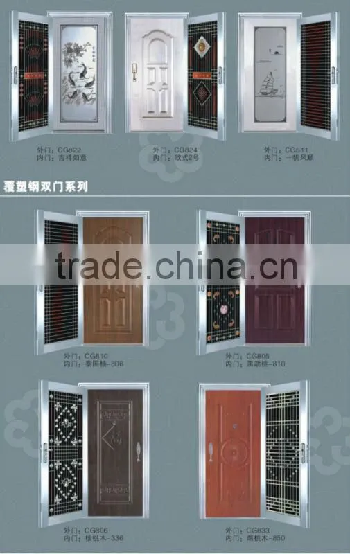 stainless steel door design