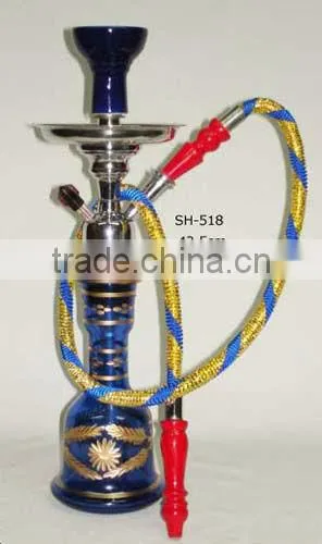 Glass & Metal Hukka