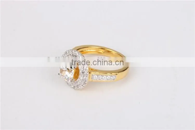 Luxury flower shap diamond 925 silver ring for women 10 years experience wholesale