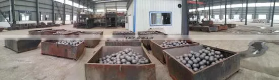High hardness forged steel ball for ball mill