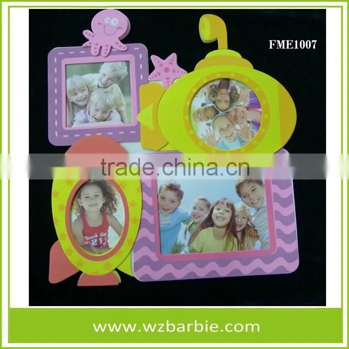 Customized EVA Photo Frames Sticker For Kids, Decoration