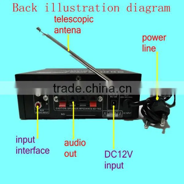 car stereo lollipop amplifier YT-698D