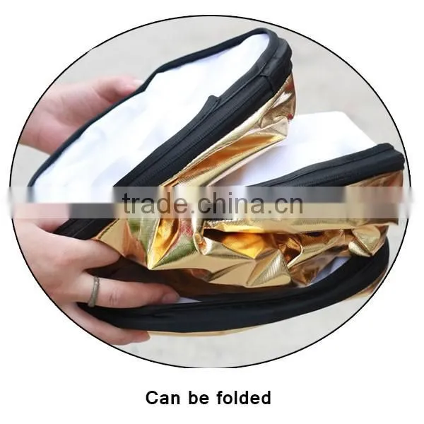 Non-handheld Design 60cm 5-in-1 Circle Reflector Panel for Photo Studio camera DSLR
