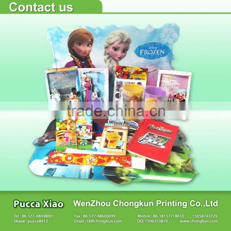 Promotional wholesale A4 Clear PP L Shape File Folder