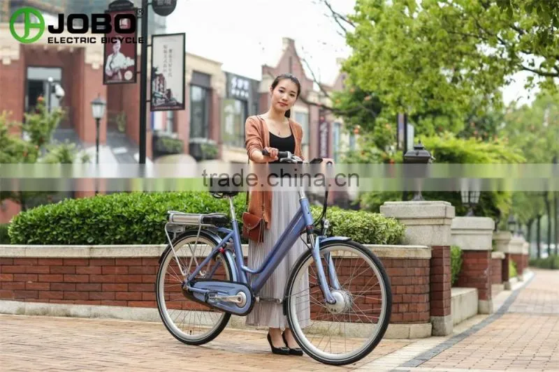 700C Women's City Bike Electric Dutch Bike Lady Chinese Bicycle JB-TDB26Z