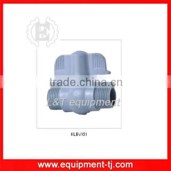 Male * Male Threaded Ball Valves, 1/2" to 1", PVC
