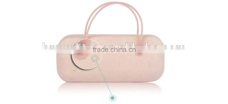 Black pu lining leather sunglasses case