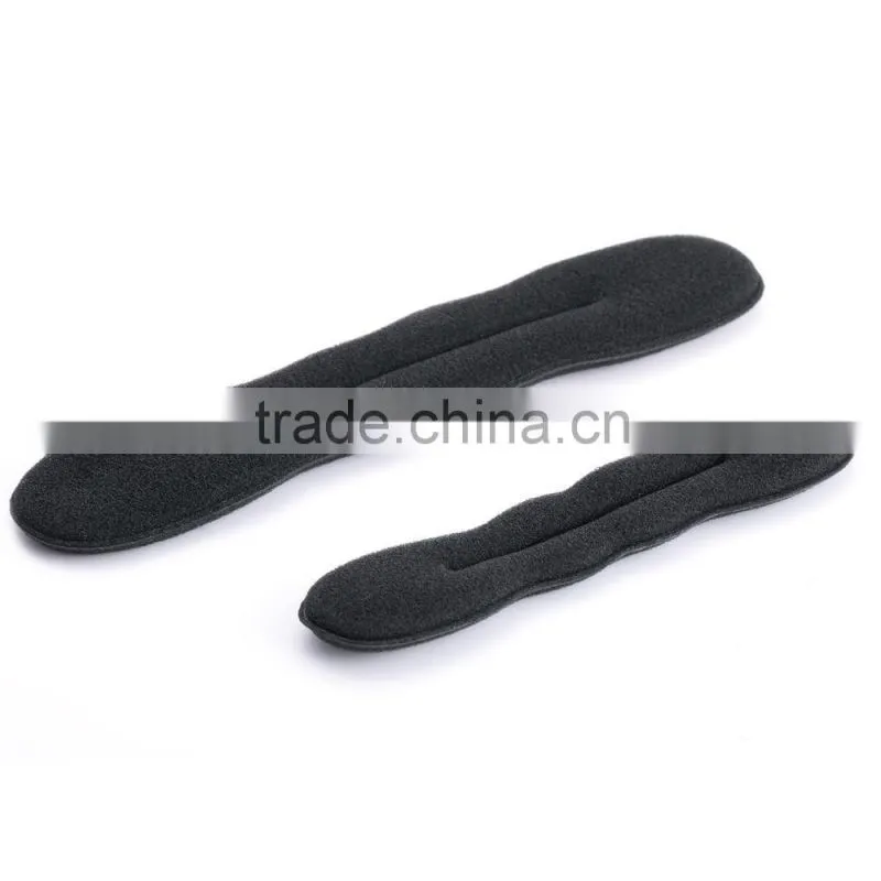 New Fashion Women Headwear Stylish Hair Twister Headbands Bun Making Tool Black Sponge Roller Women
