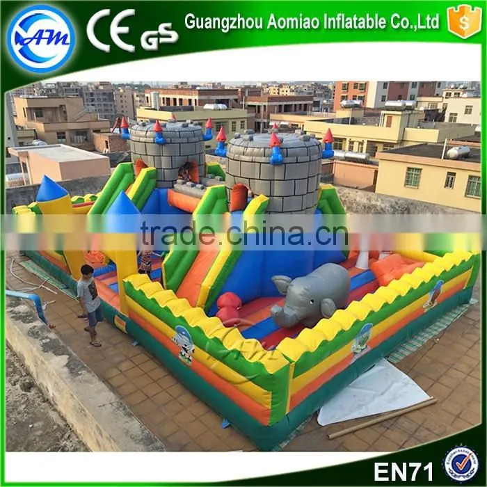 Inflatable indoor playground rentals,wacky world inflatable playground for sale