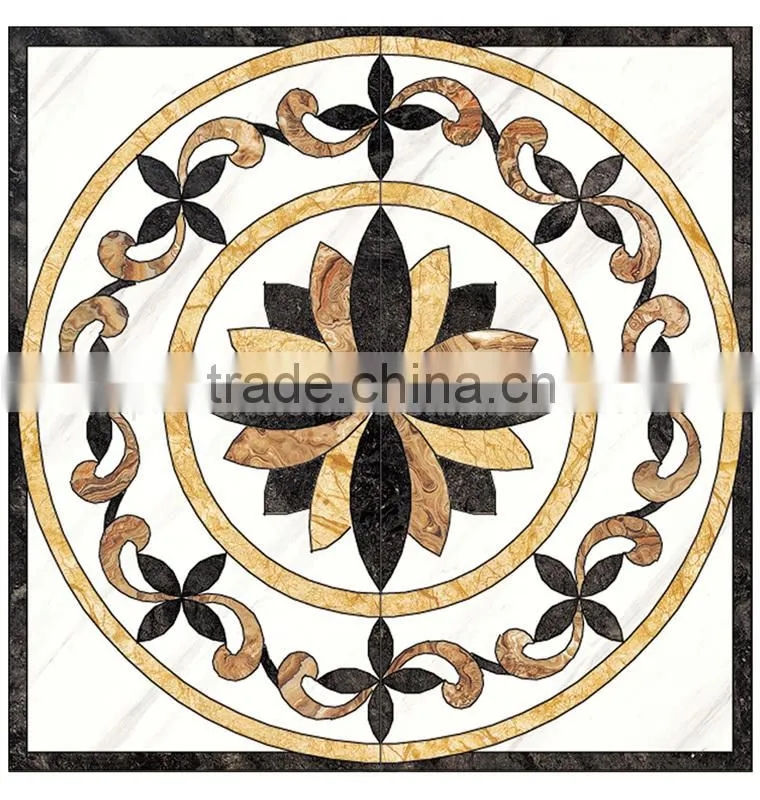 2014 New Design 600x600mm 5D Inkjet sun stone coated metal roof tile