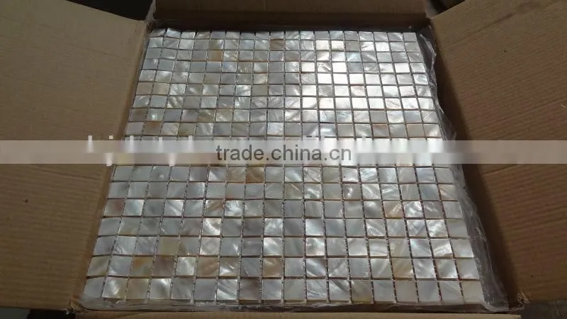 12"x12" white color cheap natural shell mother of pearl Mosaic