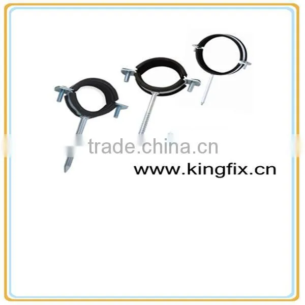pipe clamp with rubber