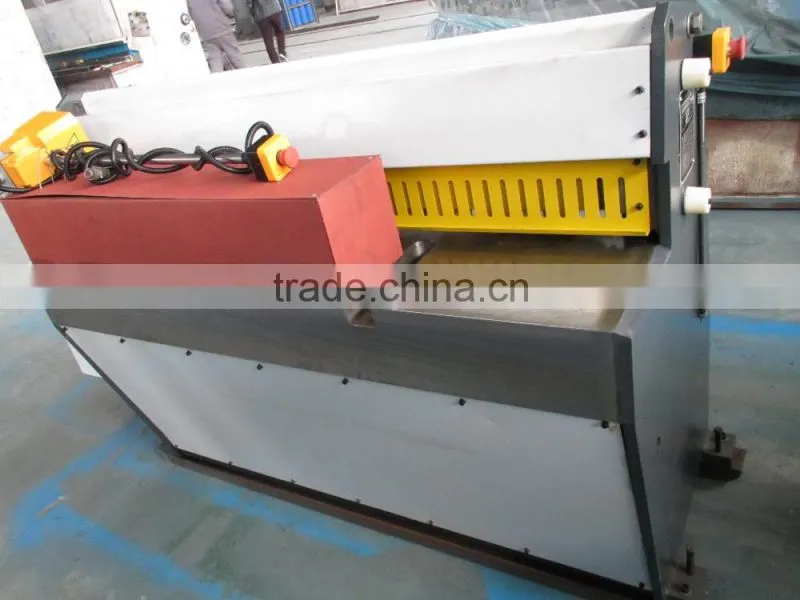 2015 New Design S controller guillotine sheet shearing machine , QC12Y sheet metal bending & cutting machine CE Certificate