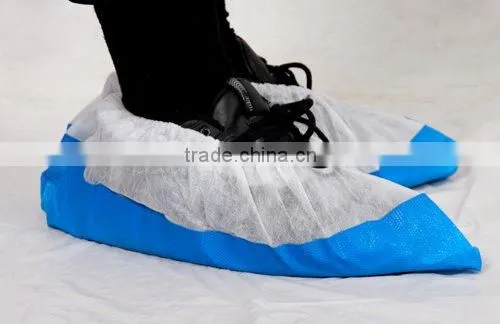 PE coated non woven shoe cover