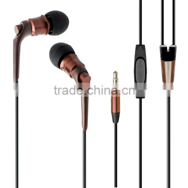 New Arrival High Quality Balance Armature Metal Earphone