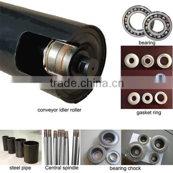 Coal Mining Industry Used Belt Conveyor Trough Idler With Bracket