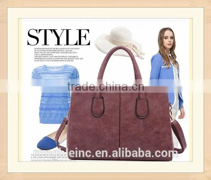 2014 Fashion PU leather elegant style lady bags