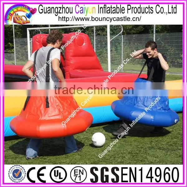 Outdoor sport games,inflatable ball suit for football games,inflatable pvc ball suits