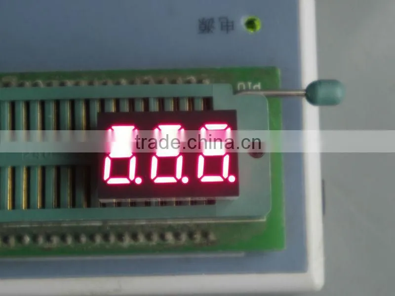 Factory price 7segment 0.3inch electric refrigerator screen