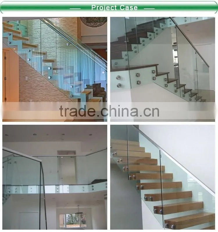 Sign Standoff glass advertising rail glass spacer