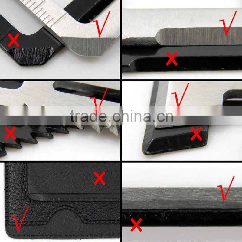 multifunction credit card tool pocket knife credit card survival tool