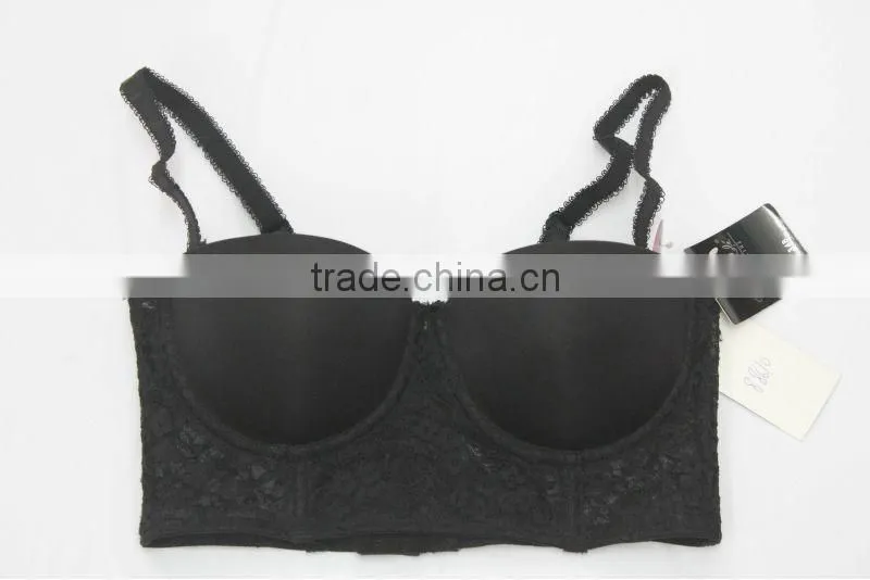 Women Hot Elegant Push Up Lace Strapless New Design of Bra