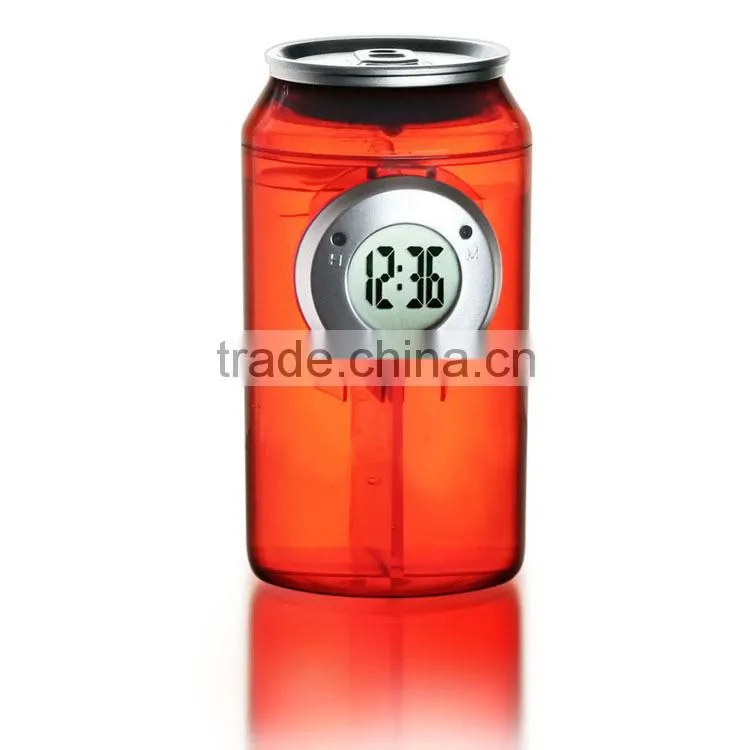 2015 New Product No Battery Fancy Digital Alarm Clock,Eco-friendly Cow Water Power Clock