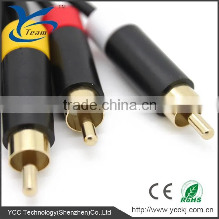 china wholsale price video game accessories cable for xbox 360 E av cable paypal accepted