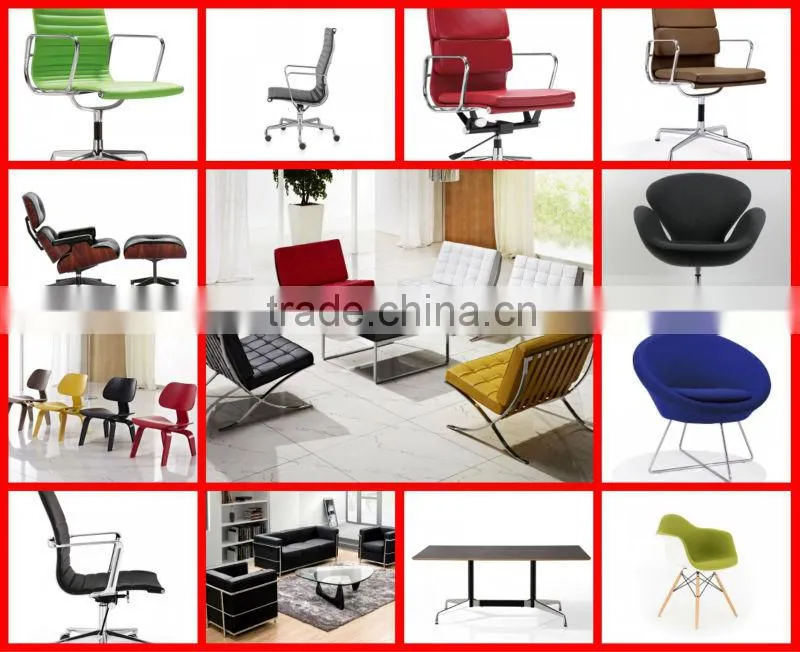 High Quality Barcelona sofa with ottoman,black leather sofa,Leather Barcelona sofa SF-505