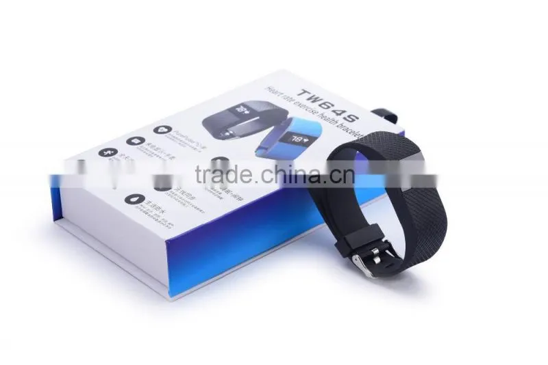 Premuim 1Inch OLED Bluetooth Smart waterproof Bracelet / Wrist Band Sport 80mAh Smart Watch With Pedometer