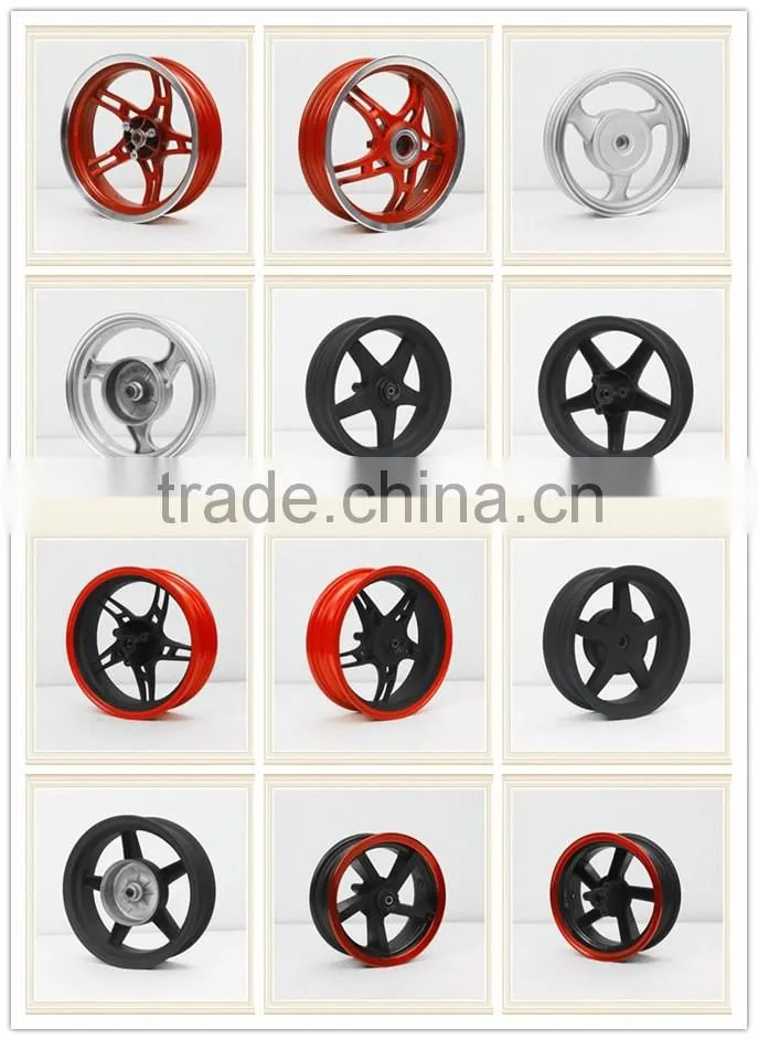 12 inch motorcycle aluminum alloy wheels with disc brake