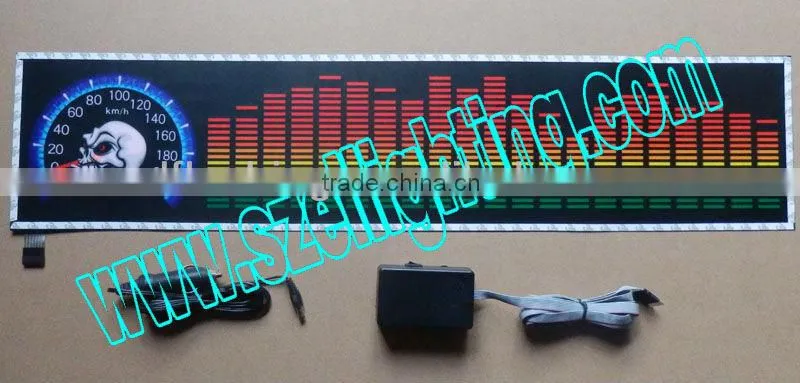 El flashing car sticker panel for decoration