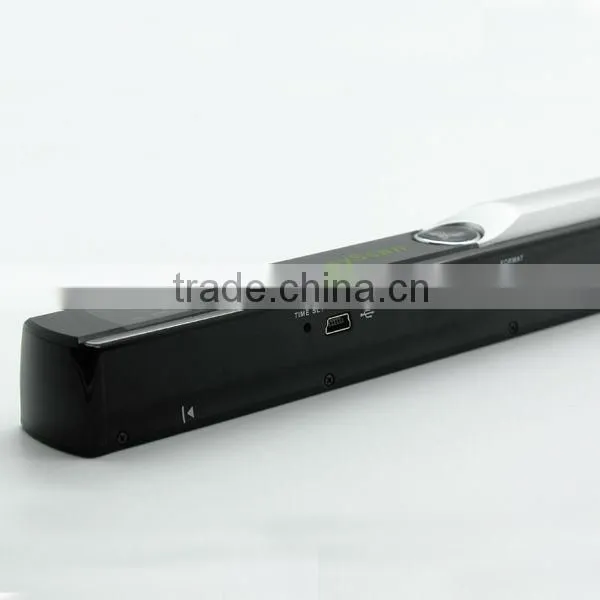 Portable handy book scanner with USB port and SD card storeage