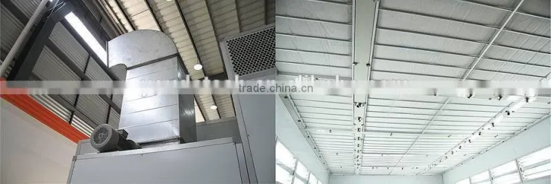 car spray booth oven, auto spray booth, outdoor spray booth