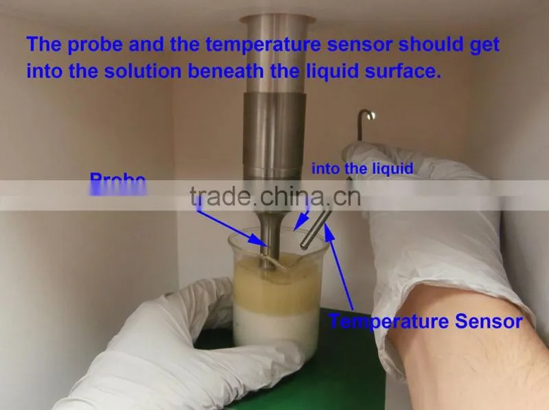 CY Laboratory High quality LCD touch screen 2000ml Ultrasonic Homogenizer