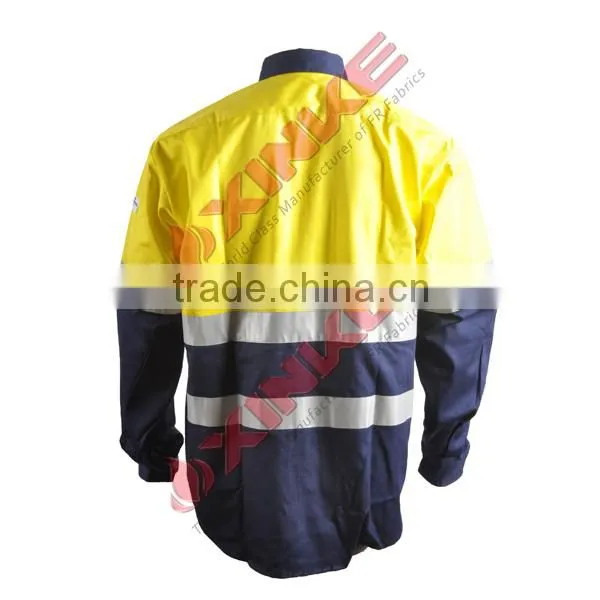 100% cotton Hi-vis safety shirt