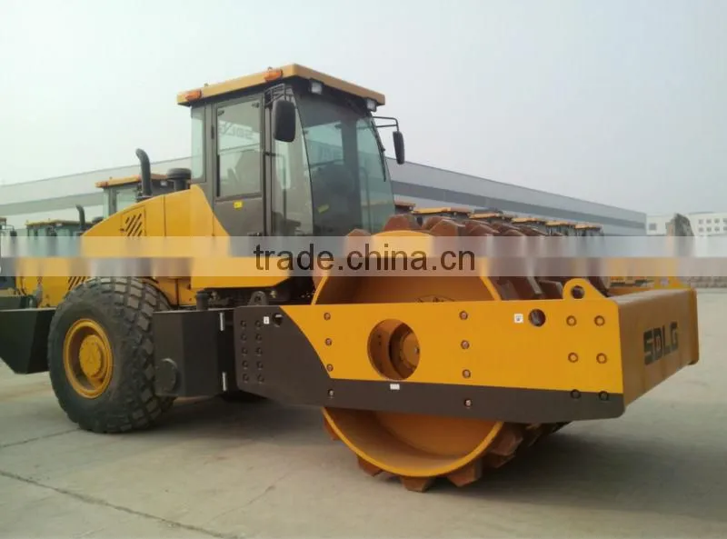22T Full hydraulic double drive Road Roller with Cummins engine ,sheep foot for sale