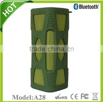 2015 Hot outdoor waterproof speakers , Wireless Bluetooth Car Home Stereo Speaker Outdoor Shockproof Portable Speakers