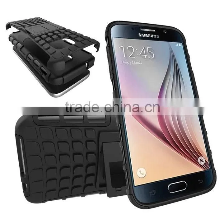 Hot Selling Hybrid Rugged Heavy Duty Armor Kickstand Case For Sumsung Galaxy S7