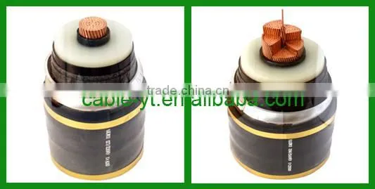 XLPE Insulated PVC Sheathed WaterProof Type HV Power Cable